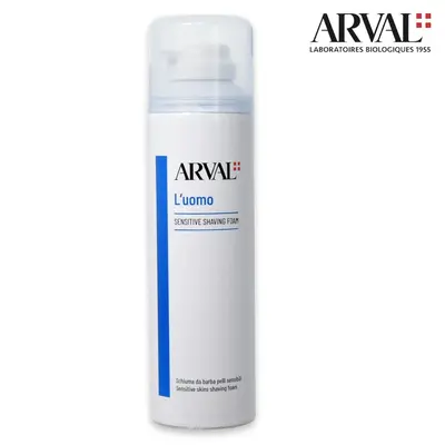 Arval l'uomo sensitive shaving foam - shaving foam for sensitive skin 250 ml