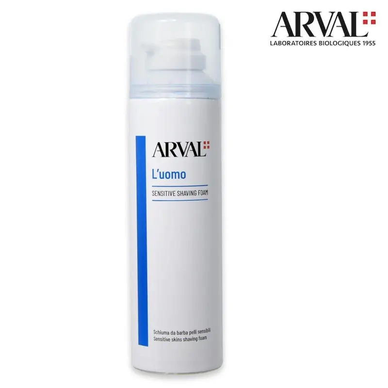 Arval l'uomo sensitive shaving foam - shaving foam for sensitive skin 250 ml