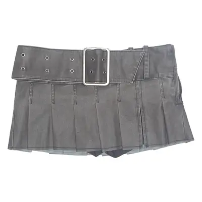 URBAN OUTFITTERS Pleated Womens Skort Skirt Black Short S