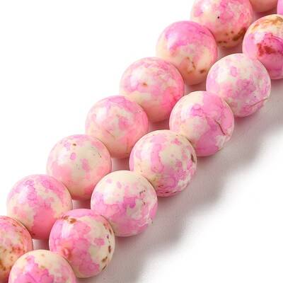 Synthetic Turquoise Dyed Beads Strands