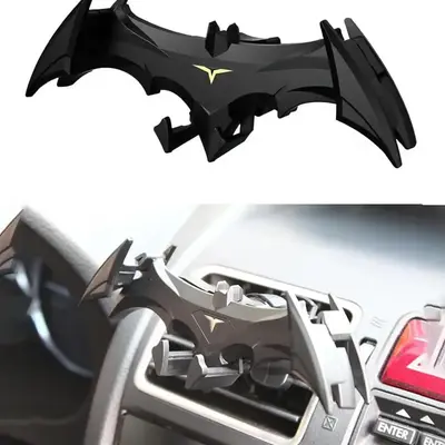 Phone Mount Car Vent Universal Bat Wing Anti-Vibration Locking Grip Secure Fit for Cars, Trucks, SUVs
