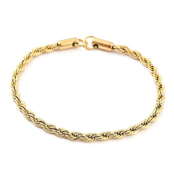 304 Stainless Steel Twisted Bracelet Makings