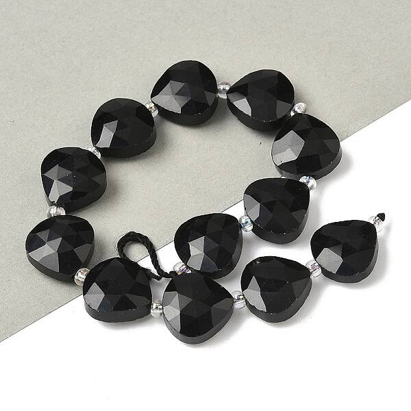 Natural Black Onyx(Dyed & Heated) Beads Strands