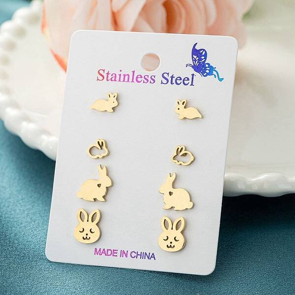 304 Stainless Steel Earring Sets