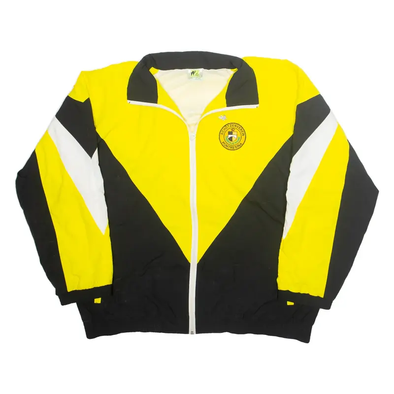 CAT Mens Shell Jacket Yellow Nylon XL