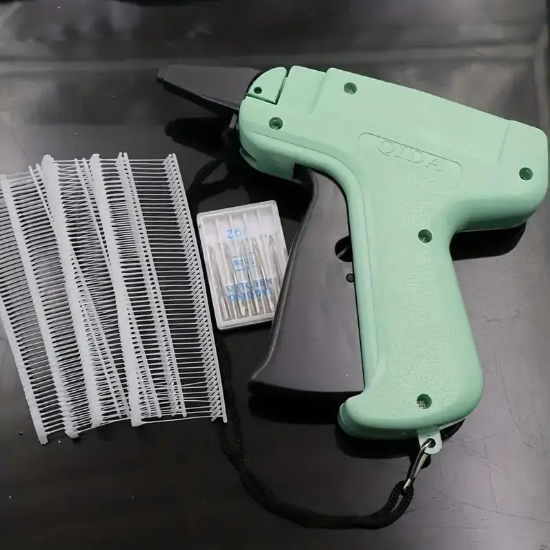 Garment Labeler with 5 Needles & 1000 Adhesive Needles, 1 Count Quick Labeler, Needle Punch Labeler for Stores, Warehouses, C...