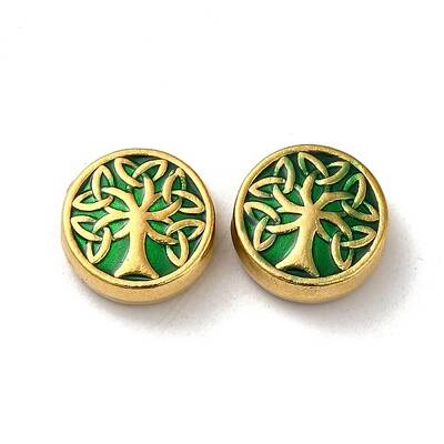 304 Stainless Steel Enamel Beads