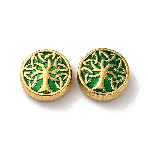 304 Stainless Steel Enamel Beads