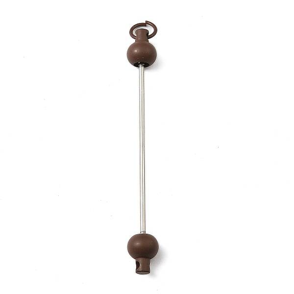 Plastic Beadable Keychain Bar for Jewelry Making DIY Crafts