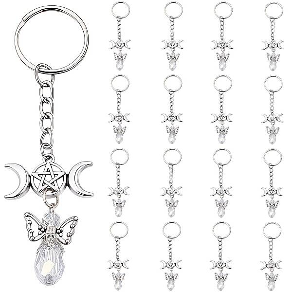 20Pcs Alloy Keychain