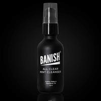 Banish All Clear Mint Cleanser for Acne & All Skin Types - Brightening Facewash