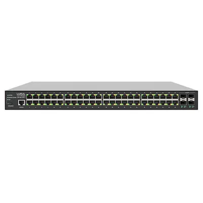 Luxul SW-615-48P-F | 48-Portx PoE+ Front-Facing 4 10Gb SFP+ Port 1Gb L2/L3 Managed Rackmount Switch