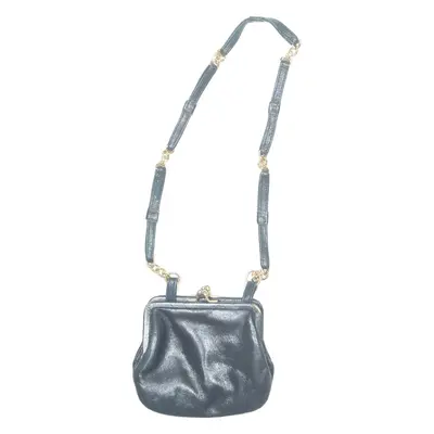 Womens Crossbody Bag Grey Leather 90s