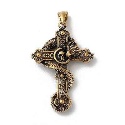 PVD Vacuum Plating 304 Stainless Steel Big Pendants