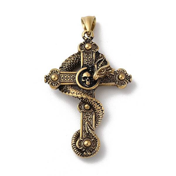 PVD Vacuum Plating 304 Stainless Steel Big Pendants