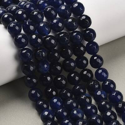 Natural White Jade Bead Strands
