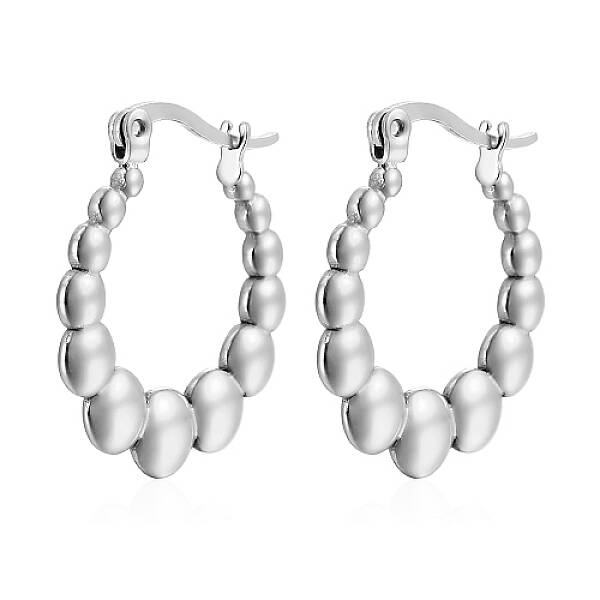 Non-Tarnish 304 Stainless Steel Hoop Earrings
