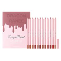 Multi Stick Lip Liner, 12pcs/set Long Lasting Daily Lip Liner Set, Waterproof Matte Lip Liner Pencil Suitable for All Occasio...