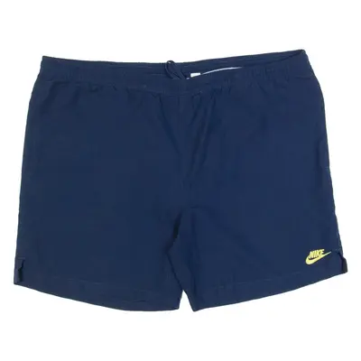 NIKE Mens Sports Shorts Blue L W38