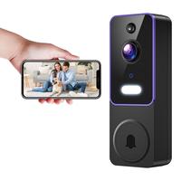 1080P Wireless Doorbell Camera, Smart WiFi Video Doorbell, AI Human Detection, Two-Way Audio, Night Vision, Cloud Storage, In...