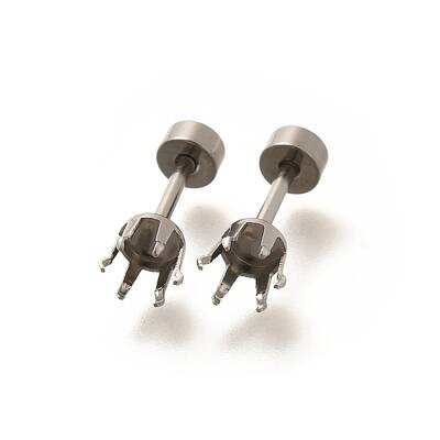 304 Stainless Steel Stud Earring Findings