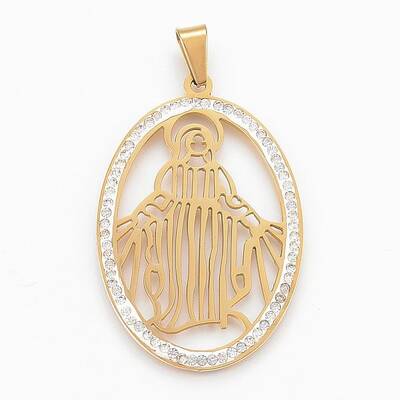 304 Stainless Steel Big Pendants