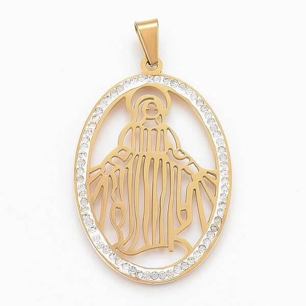 304 Stainless Steel Big Pendants