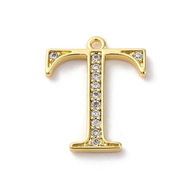 Rack Plating Brass Micro Pave Cubic Zirconia Pendant