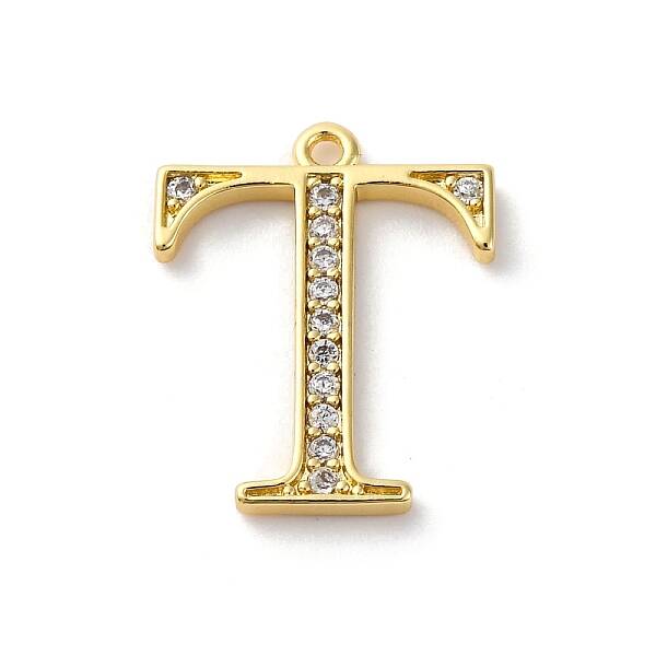 Rack Plating Brass Micro Pave Cubic Zirconia Pendant