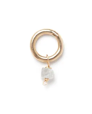 One Love Birthstone Charms | Metal Color: Gold | Month/Gemstone: April - Diamond