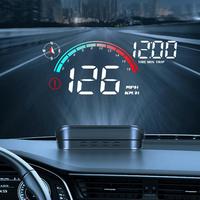 Car HUD Head Up Display, Car OBD Universal Speedometer, Compass Projector, Car Electronics Video Surveillance, Car Accessorie...