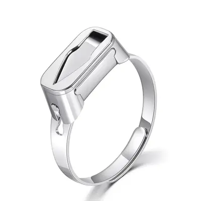 Foldable Fidget Ring,Adjustable, Multi-Functional Minimal Design for Stress Relief, Focus & the Perfect Gift for Friends