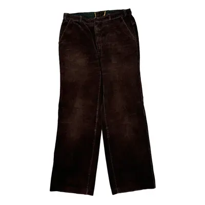 Hedex Trousers - 32W 32L Brown Cotton
