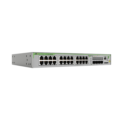 Allied Telesis AT-GS970M/28-40 | CentreCOM GS970M Series 24 x Ports 1000Base-T + 2 x Ports SFP Rack-mountable Layer 3 Managed...