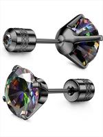 Titanium Alloy Earrings, Fashionable Earrings for Women & Men, Trendy All-match & Exquisite Jewelry for Birthday Gift