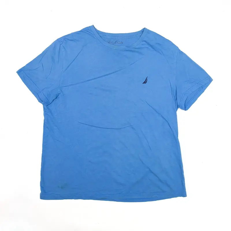 NAUTICA T-Shirt Blue Short Sleeve Mens M