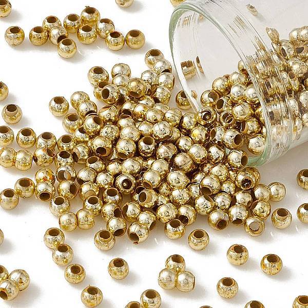 Plating Plastic Acrylic Round Beads