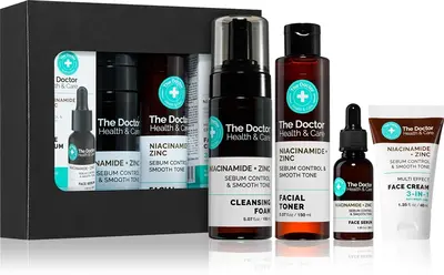 The Doctor Niacinamide + Zinc Facial Gift Set