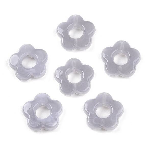 Gradient Color Transparent Acrylic Beads