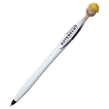 250 Custom Safety Wild Smilez Pen - Light Tone - Black Ink