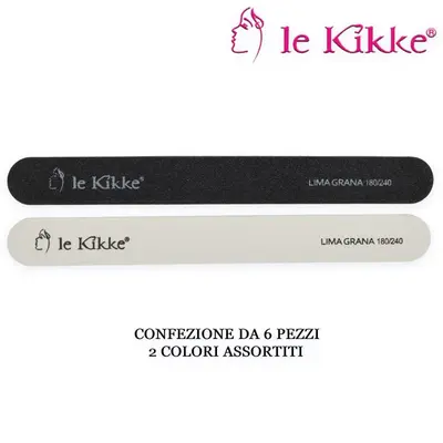 Le kikke nail file 180/240 in blister 6 pcs