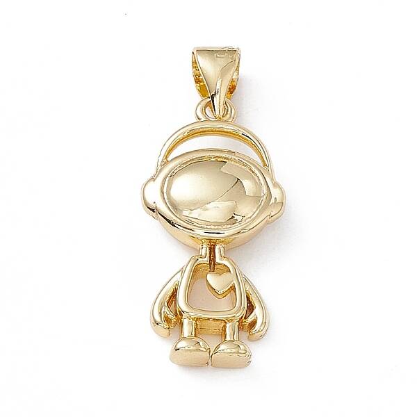 Rack Plating Brass Pendants