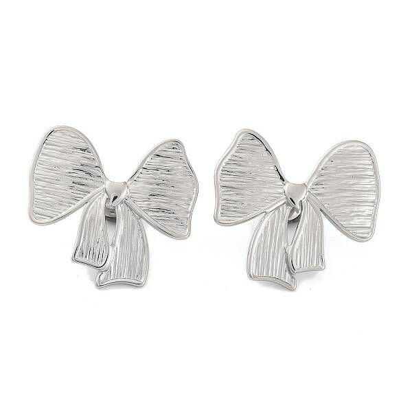 Non-Tarnish 304 Stainless Steel Stud Earrings for Women