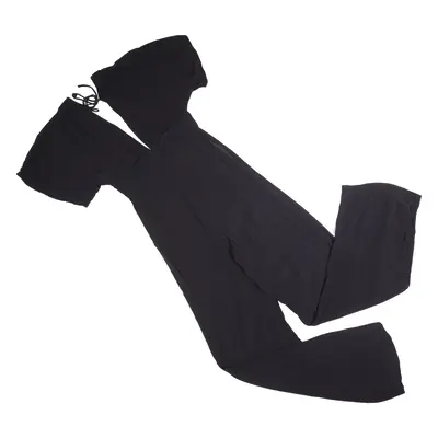 & OTHER STORIES Los Angeles Atelier Womens Jumpsuit Black Wide-Leg Viscose S