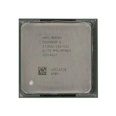 SL7Q9 Intel Celeron D 340 Single-Core 2.93GHz 533MHz FSB 256KB L2 Cache Socket PGA478 Processor