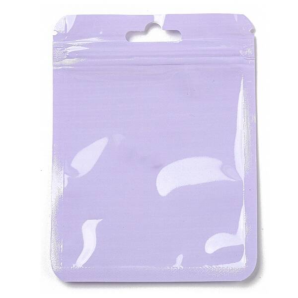 Rectangle Plastic Yin-Yang Zip Lock Bags