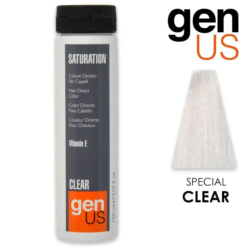 Genus Saturation Colore Diretto Per Capelli Trasparente 150Ml