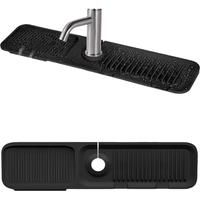 Silicone Sink Faucet Drain Mat, Waterproof Anti-splash Sink Drainage Pad, Home Kitchen Accessories, Household Items, Small Ki...