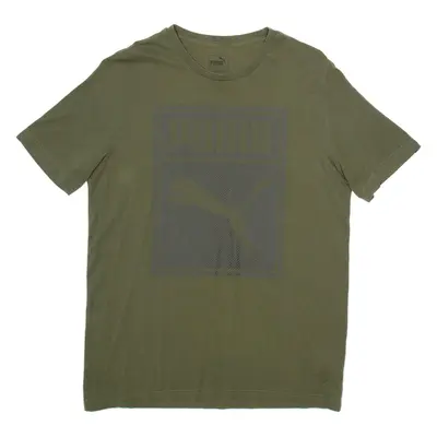 PUMA Mens T-Shirt Green M