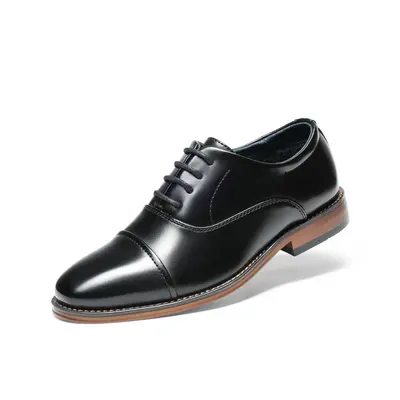 Bruno Marc Boy's Classic Oxfords Dress Shoes